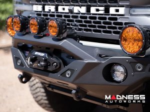 Ford Bronco Winch Mount Bumper - Front - Krawler Series Ford Bronco Winch Mount Bumper - Front - Krawler Series